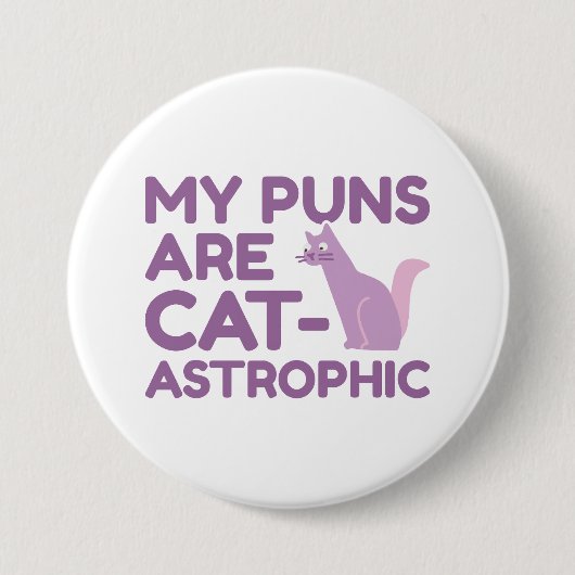 Meine Waffen sind katastrophal Button (Vorderseite)