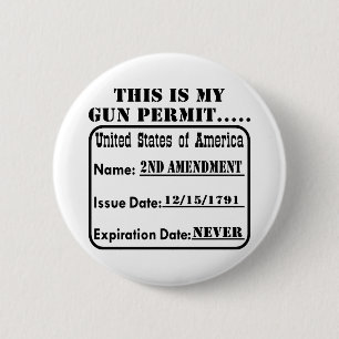 Meine Waffenerlaubnis geht nie aus Button