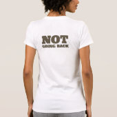 Meine Wahl in Gold T-Shirt (Rückseite)