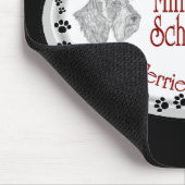 meine Wahl Mini Schnauzer Mousepad (Ecke)