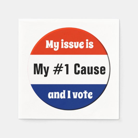 Meine Wählerin für das Thema Serviette (Vorderseite)