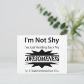 Meine Wahnsinn! Postkarte (Stehend Vorderseite)