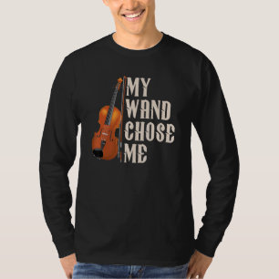 Meine Wand wählte mich als Violinmusiker-Spaß T-Shirt