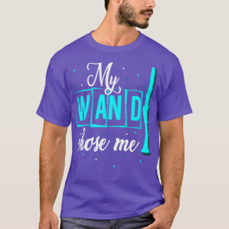 Meine Wand wählte mich Klarinette T-Shirt