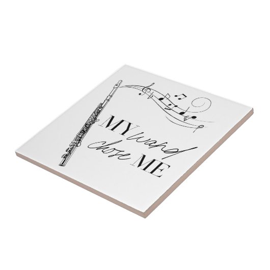 Meine Wand wählte mir ein schwarz-weißes Zitat Fliese (Seite)