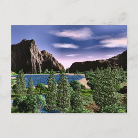 Meine Wanderpostkarte Postkarte (Vorderseite)