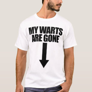 Meine Warzen sind rau umgehauen. T-Shirt