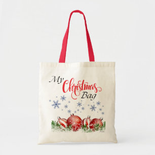 Meine Weihnachtstasche Totbeutel Tragetasche