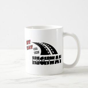 Meine Weise oder die Landstraße, 2, mit Landstra Kaffeetasse