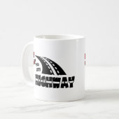Meine Weise oder die Landstraße, 2, mit Landstraße Kaffeetasse (Vorderseite Links)
