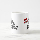 Meine Weise oder die Landstraße, 2, mit Landstraße Kaffeetasse (Mittel)