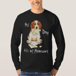 Meine Welsh Springer Ate Meine Hausaufgaben T-Shirt