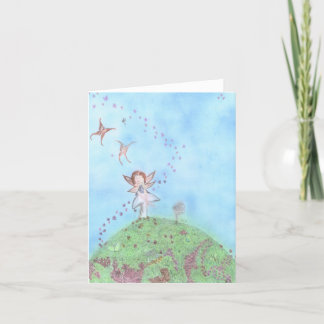 Meine Welt Dankeskarte