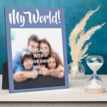 "Meine Welt" - Foto der Familie auf einem