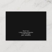 MEINE WELT: FUSSBALL ~ VISITENKARTE (Rückseite)