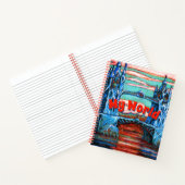 Meine Welt - Growing Bridge in einer Fantasiestadt Notizblock (Innenseite)