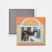 Meine Welt Magnet (Vorderseite/Rückseite)