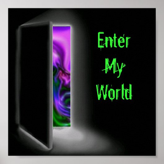 Meine Welt Poster (Vorne)