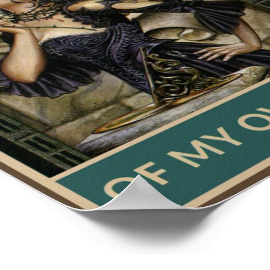 Meine Welt Poster (Ecke)