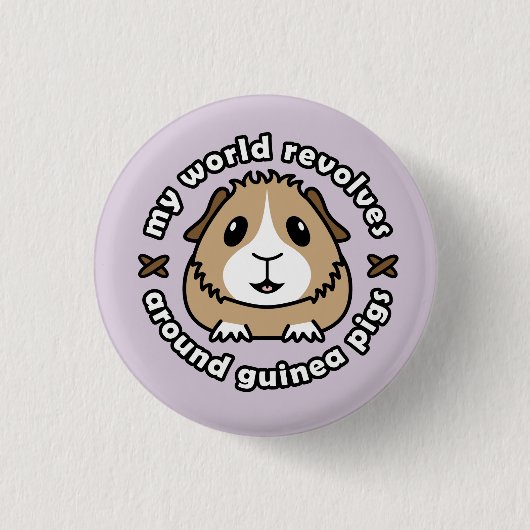 Meine Welt rotiert… Button (Vorderseite)