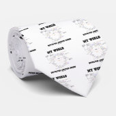 Meine Welt rotiert um Krebs (Energie-Zyklus) Krawatte (Gerollt)