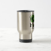 Meine Welt rotiert um meine Deutsche Dogge Reisebecher (Mittel)