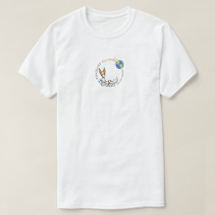 Meine Weltrote weiße Ratte Terrier T-Shirt