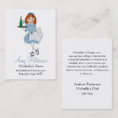 Meine wenigen Zukunft-Kellnerin-Mama-Karten Telefonnummerkarte (Vorne/Hinten)