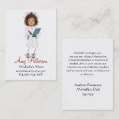 Meine wenigen zukünftigen telefonnummerkarte (Vorne/Hinten)