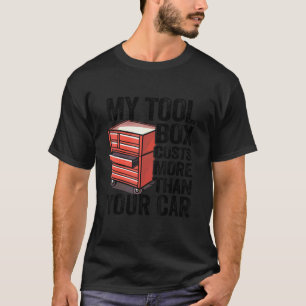 Meine Werkzeugkiste kostet mehr als dein Auto Hand T-Shirt
