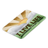 "Meine Werte" Motivation Affirmation Flexibel Magnet (Linke Seite)