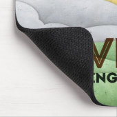 "Meine Werte" Motivation Affirmation Mousepad (Ecke)