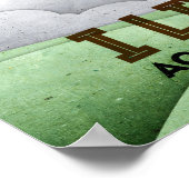 "Meine Werte" Motivation Affirmation Poster (Ecke)