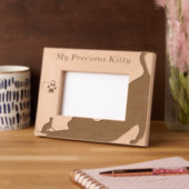 Meine Wertvolle Kitty Geätzte Rahmen (Links)