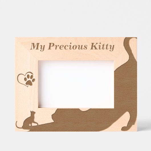 Meine Wertvolle Kitty Geätzte Rahmen (Vorderseite)