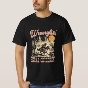 Meine wilden Enkelkinder Cowboy Waschbär bändigen T-Shirt