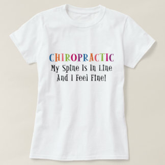 Meine Wirbelsäule ist im T - Shirt