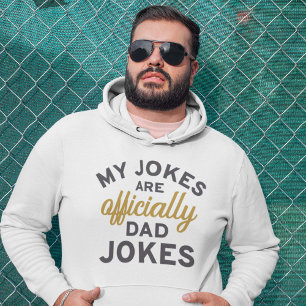 Meine Witze sind offiziell Vater Jokes Sweatshirt