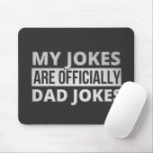 Meine Witze sind Witze von Vater Mousepad (Mit Mouse)