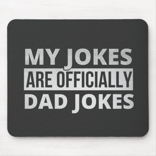 Meine Witze sind Witze von Vater Mousepad (Vorne)