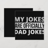 Meine Witze sind Witze von Vater Save The Date (Vorne/Hinten)