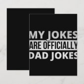 Meine Witze sind Witze von Vater Save The Date (Vorne/Hinten)