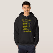Meine Woche Hoodie (Vorne ganz)