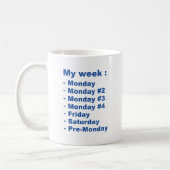 Meine Woche Kaffeetasse (Links)