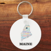 MEINE WORD COLLAGE SCHLÜSSELANHÄNGER (Vorderseite)