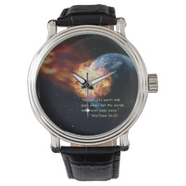 "Meine Worte" Armbanduhr