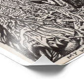 Meine Worte kamen auf mich zurück... Fotodruck (Ecke)