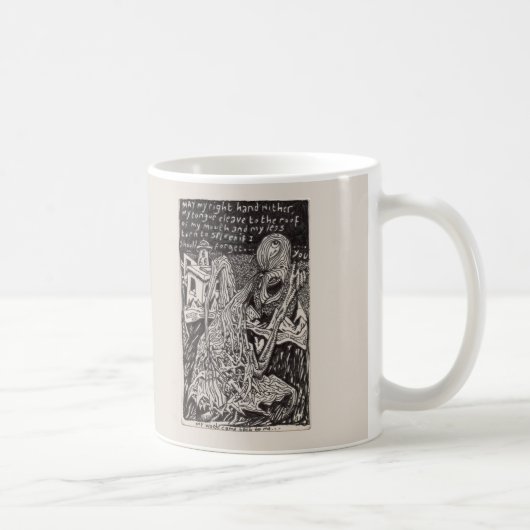 Meine Worte kamen auf mich zurück... Kaffeetasse (Rechts)