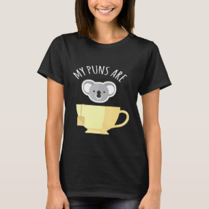 Meine Wortspiele sind Koala-Tee lustig Koalas Tier T-Shirt
