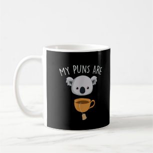 Meine Wortspiele Sind Koala-Tee Lustige Tier-Worts Kaffeetasse
